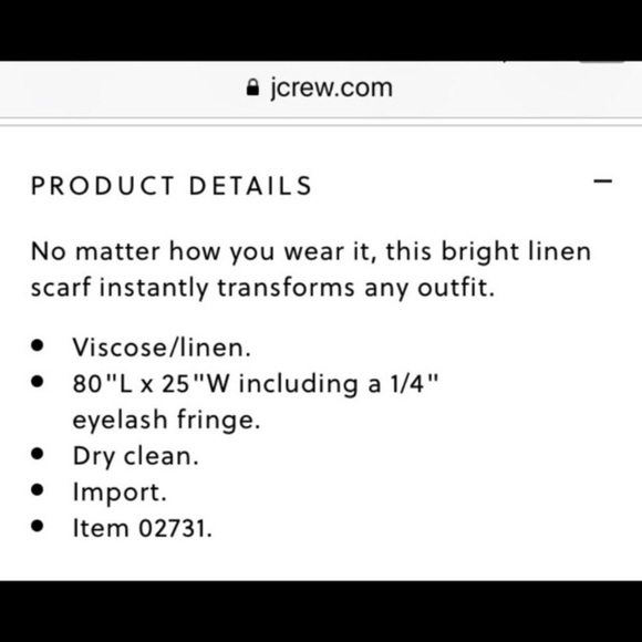 J. Crew Punk Floral Scarf Printed Linen Green - Picture 5 of 5